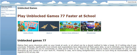 Ungesperrte Spieleseiten auf Google 4
