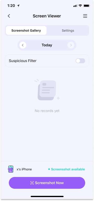 access screenshot gallery  