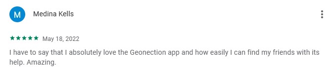 positive review on geonection